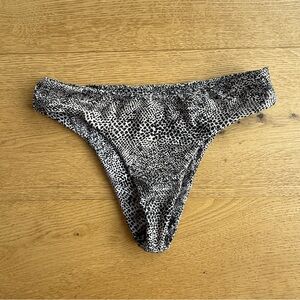 Volcom Animal Print Bikini Bottom